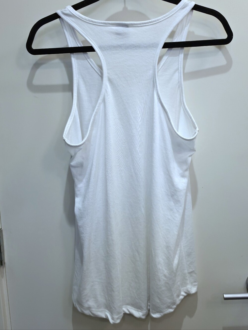 NWOT White Racerback Tank Top - Picture 2 of 5